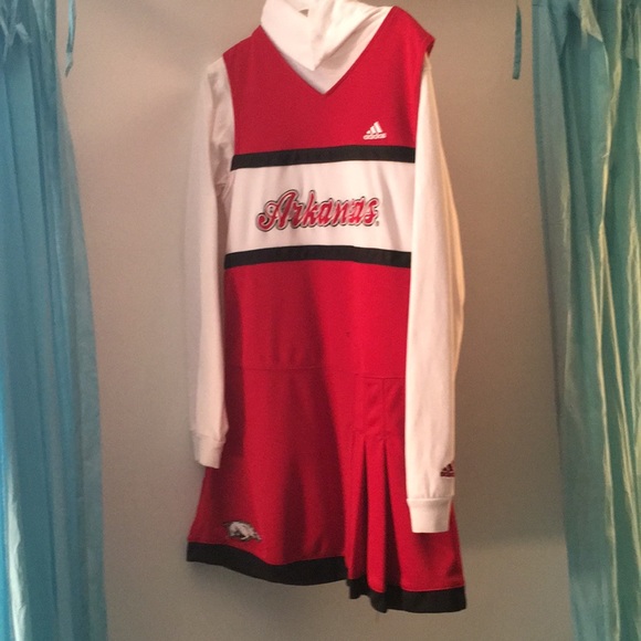adidas Dresses & Skirts - FINAL SALE Arkansas Cheerleader outfit!